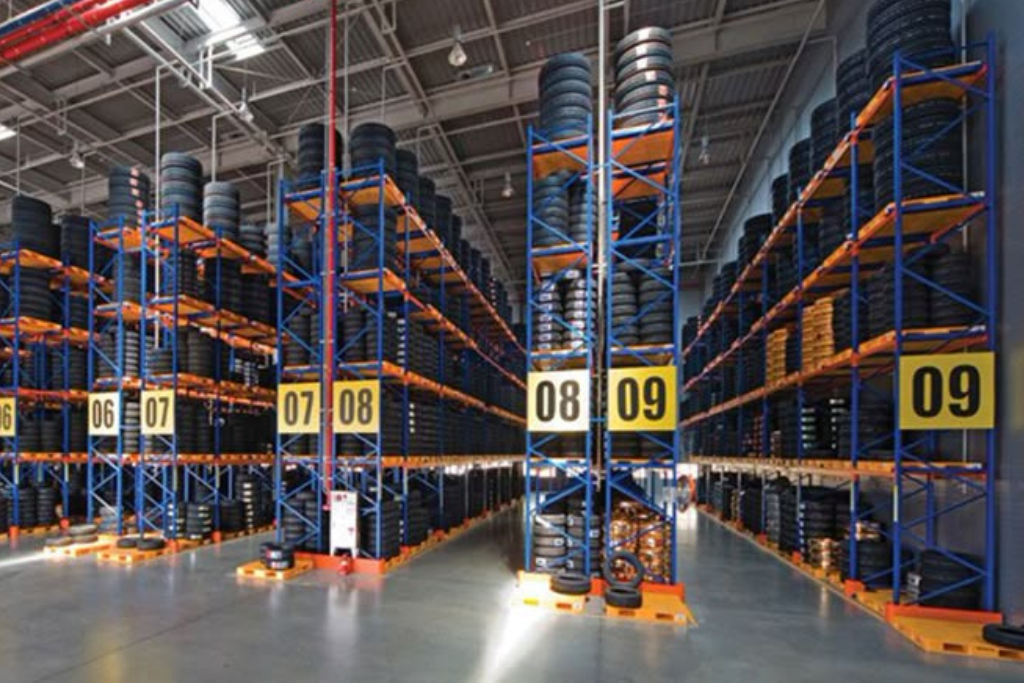 Estoque não paletizado